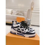 Louis Vuitton couple models DIY buckle sneakers sneakers