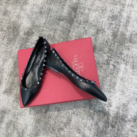 Valentino VT Collection Flats Black