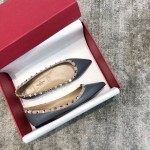 Valentino VT Collection Flats Haze Blue