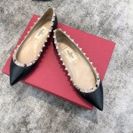 Valentino VT Collection Flats All Black