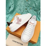 Louis Vuitton x Yayoi Kusama cooperation model classic white shoes 𝐓𝐢𝐦𝐞 𝐨𝐮𝐭 wave point sneakers