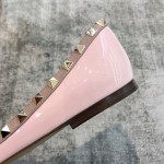 Valentino VT Collection Flats Patent Leather Pink