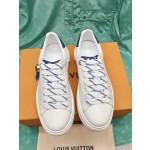 Louis Vuitton x Yayoi Kusama cooperation model classic white shoes 𝐓𝐢𝐦𝐞 𝐨𝐮𝐭 wave point sneakers