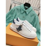 Louis Vuitton x Yayoi Kusama cooperation model classic white shoes 𝐓𝐢𝐦𝐞 𝐨𝐮𝐭 wave point sneakers