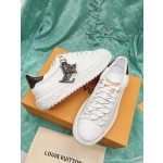 Louis Vuitton x Yayoi Kusama cooperation model classic white shoes 𝐓𝐢𝐦𝐞 𝐨𝐮𝐭 wave point sneakers