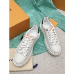 Louis Vuitton x Yayoi Kusama cooperation model classic white shoes 𝐓𝐢𝐦𝐞 𝐨𝐮𝐭 wave point sneakers