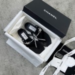 CHANEL pentagram slippers small fragrant exquisite a sandwich foot slippers strap hot diamond design