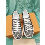 Louis Vuitton x Yayoi Kusama cooperation model classic white shoes 𝐓𝐢𝐦𝐞 𝐨𝐮𝐭 wave point sneakers