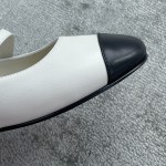 CHANEL single strap Mary Jane uppers imported mixed sheepskin grain sheepskin leather leather outsole