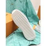 Louis Vuitton's new letter rhinestone white shoes series is new🆕