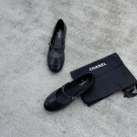 CHANEL single strap Mary Jane uppers imported mixed sheepskin grain sheepskin leather leather outsole