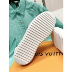 Louis Vuitton's new letter rhinestone white shoes series is new🆕