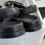 CHANEL new color bow sandals classic beach shoes every year the new color