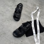 CHANEL new color bow sandals classic beach shoes every year the new color