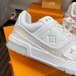 Louis Vuitton couple models DIY buckle sneakers sneakers