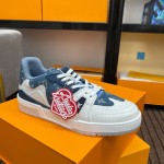 Louis Vuitton couple models DIY buckle sneakers sneakers