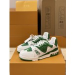 Louis Vuitton couple models DIY buckle sneakers sneakers