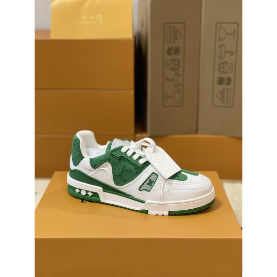 Louis Vuitton couple models DIY buckle sneakers sneakers