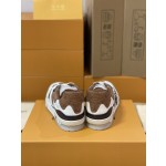 Louis Vuitton couple models DIY buckle sneakers sneakers