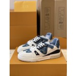 Louis Vuitton couple models DIY buckle sneakers sneakers