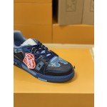 Louis Vuitton couple models DIY buckle sneakers sneakers