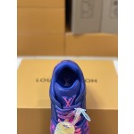 Louis Vuitton couple models LVTRAINER sneakers model number MS0119