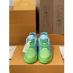 Louis Vuitton couple models LVTRAINER sneakers model number MS0119