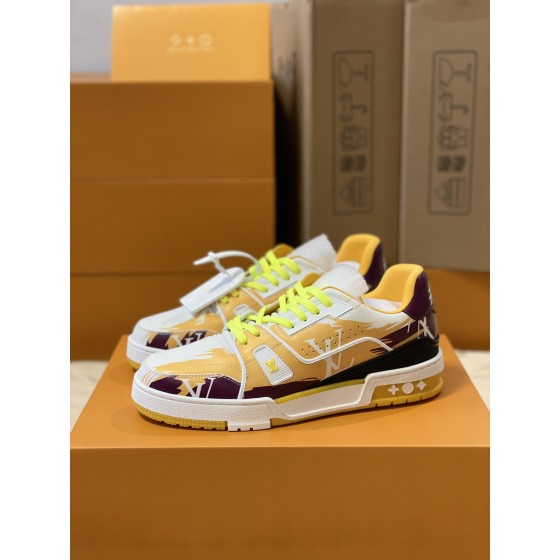 Louis Vuitton Trainer sneakers for couples, style number 1AA373