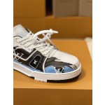 Louis Vuitton Trainer sneakers for couples, style number 1AA373