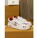 Louis Vuitton Trainer Sneakers Couple Style 1AAGXF