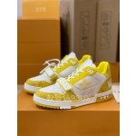 Louis Vuitton Trainer Sneakers Couple Model LD 0727