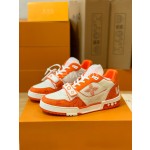 Louis Vuitton Trainer sneakers for couples, style 1A98UX