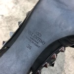 Valentino VT Collection Two Strap Mid Heel 10cm Black