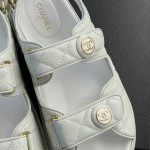 CHANEL new color bow sandals classic beach shoes every year the new color