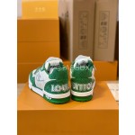 Louis Vuitton Trainer sneakers for couples, style 1A98UX