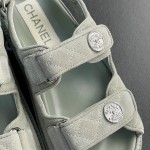 CHANEL new color bow sandals classic beach shoes every year the new color