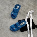 CHANEL new color bow sandals classic beach shoes every year the new color