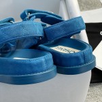 CHANEL new color bow sandals classic beach shoes every year the new color