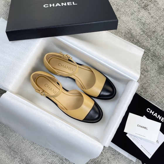 CHANEL latest thick bottom Mary Jane, the thick bottom of the support to make this more vintage warmth