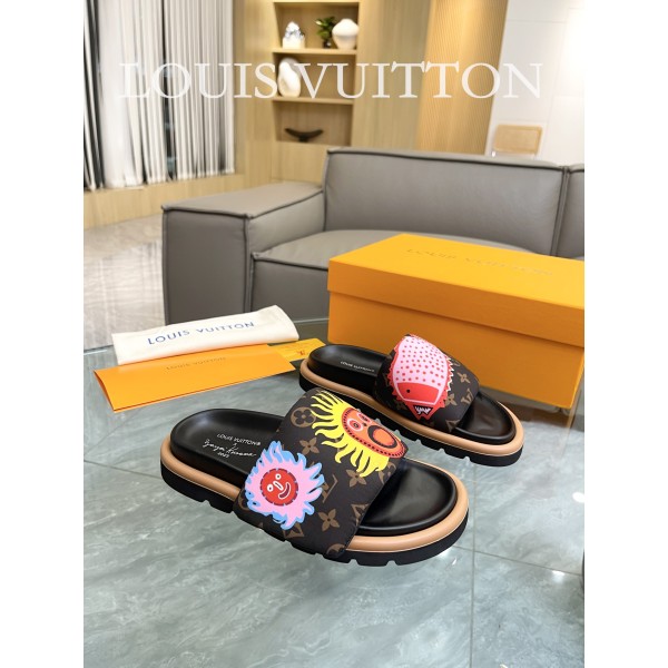 Louis Vuitton 2023 lovers mandarin duck shoes