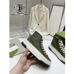 Gucci Explosive Presbyopia Canvas Casual Platform Shoes