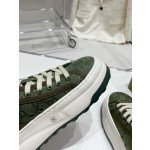 Gucci Explosive Presbyopia Canvas Casual Platform Shoes