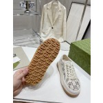 Gucci Explosive Presbyopia Canvas Casual Platform Shoes