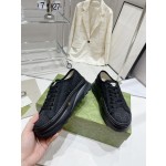 Gucci Explosive Presbyopia Canvas Casual Platform Shoes