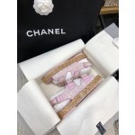 CHANEL 2023 spring and summer latest woven velcro sandals Japan imported woven materials