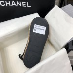 CHANEL 2023 spring and summer latest woven velcro sandals Japan imported woven materials