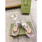 Gucci 𝟐𝟎𝟐𝟐ss new couple models 💑 full series of thick-soled white shoes