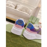 Gucci 𝟐𝟎𝟐𝟐ss new couple models 💑 full series of thick-soled white shoes