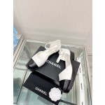 CHANEL 23Ss small incense thick bottom Mary Jane hollow sandals imported lambskin