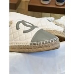 CHANEL fisherman shoes Chanel classic version of the original injection of rubber translucent rubber original color hemp sole